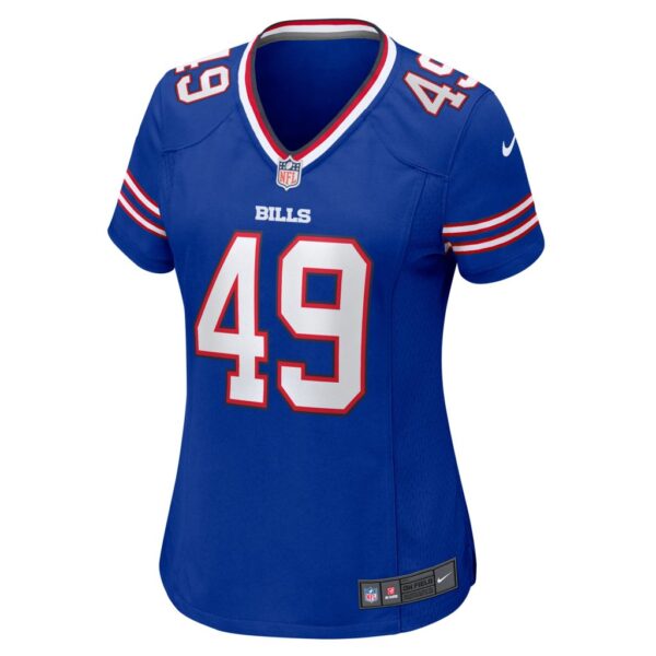 DaShaun White Buffalo Bills Nike Women's Team Game Jersey - Royal