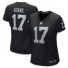 Women's Las Vegas Raiders Davante Adams Nike Black Game Jersey