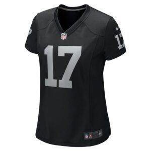 Women's Las Vegas Raiders Davante Adams Nike Black Game Jersey