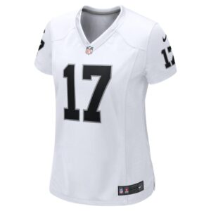 Women's Las Vegas Raiders Davante Adams Nike White Game Jersey