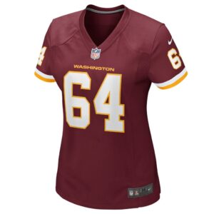 Women's Washington Football Team David Bada Nike Burgundy Game Player Jersey