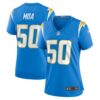 Women's Los Angeles Chargers David Moa Nike Powder Blue Home Game Player Jersey