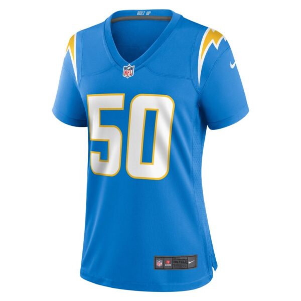 Women's Los Angeles Chargers David Moa Nike Powder Blue Home Game Player Jersey