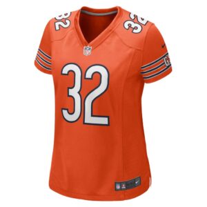 Women's Chicago Bears David Montgomery Nike Orange Alternate Game Player Jersey