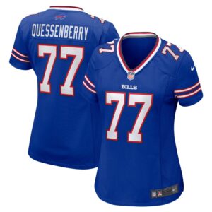 Women's Buffalo Bills David Quessenberry Nike Royal Game Player Jersey