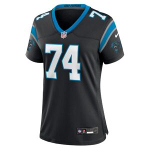 David Sharpe Carolina Panthers Nike Women's Team Game Jersey - Black