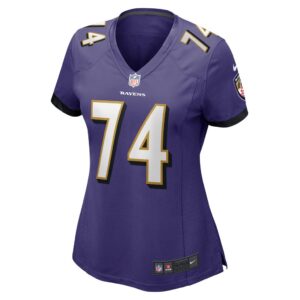 Women's Baltimore Ravens David Sharpe Nike Purple Game Player Jersey