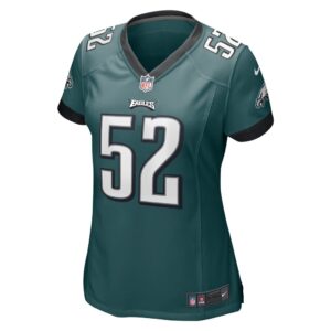 Women's Philadelphia Eagles Davion Taylor Nike Midnight Green Game Jersey