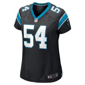 Women's Carolina Panthers Daviyon Nixon Nike Black Game Player Jersey