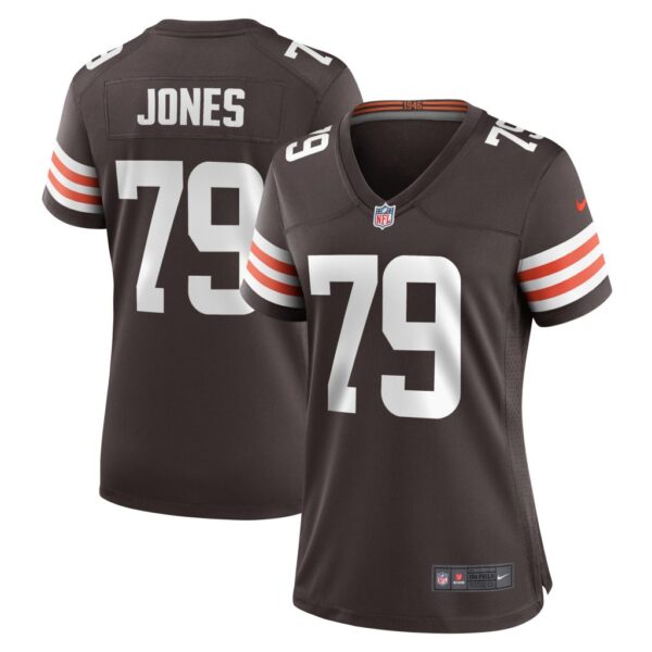 Dawand Jones Cleveland Browns Nike Women's Team Game Jersey - Brown