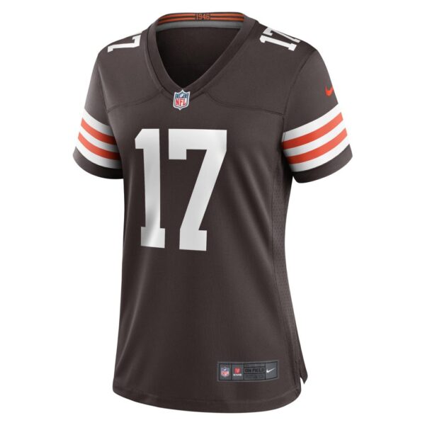 Women's Cleveland Browns Daylen Baldwin Nike Brown Game Player Jersey