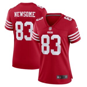 Women's San Francisco 49ers Dazz Newsome Nike Scarlet Home Game Player Jersey