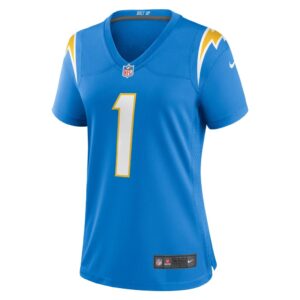 Women's Los Angeles Chargers DeAndre Carter Nike Powder Blue Home Game Player Jersey