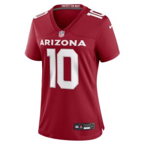 Women's Arizona Cardinals DeAndre Hopkins Nike Cardinal Game Player Jersey