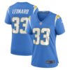 Women's Los Angeles Chargers Deane Leonard Nike Powder Blue Game Player Jersey