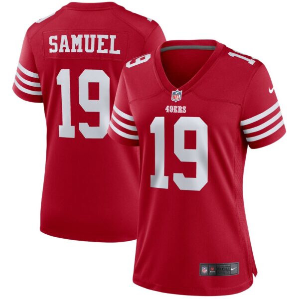 Women's San Francisco 49ers Deebo Samuel Nike Scarlet Player Game Jersey