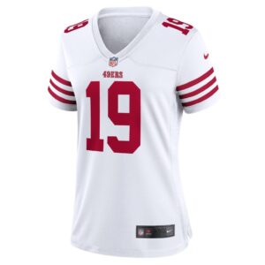 Women's San Francisco 49ers Deebo Samuel Nike White Player Game Jersey