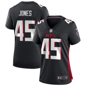 Women's Atlanta Falcons Deion Jones Nike Black Game Jersey