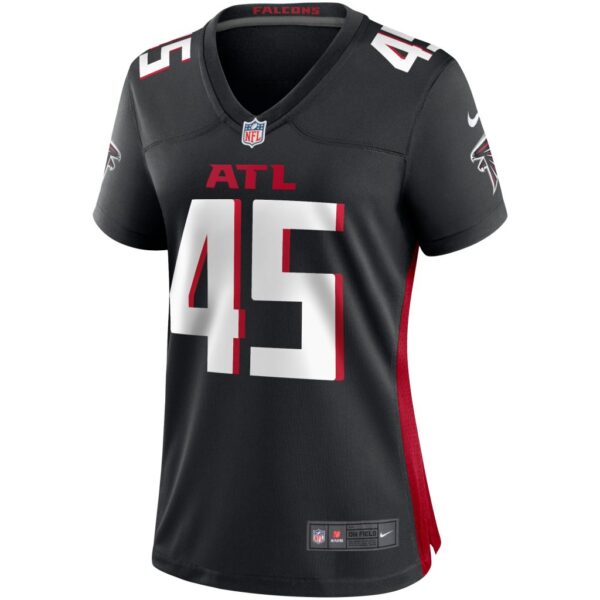 Women's Atlanta Falcons Deion Jones Nike Black Game Jersey