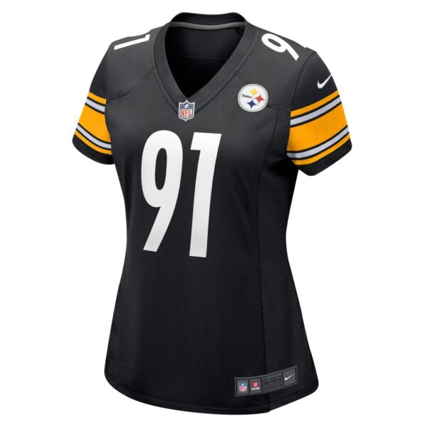 Women's Pittsburgh Steelers Delontae Scott Nike Black Game Player Jersey