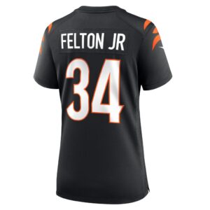 Demetric Felton Jr. Cincinnati Bengals Nike Women's Team Game Jersey - Black