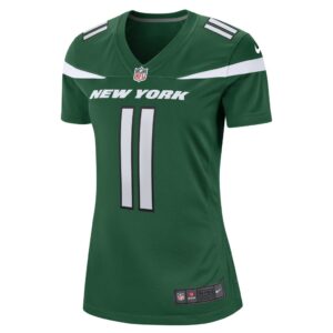 Women's New York Jets Denzel Mims Nike Gotham Green Game Jersey