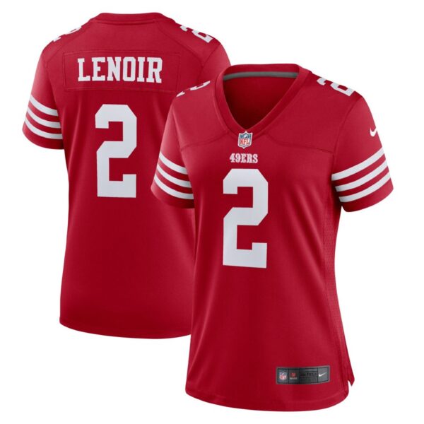 Deommodore Lenoir San Francisco 49ers Nike Women's Game Jersey - Scarlet