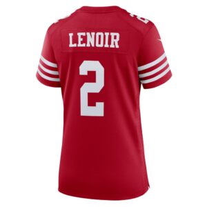 Deommodore Lenoir San Francisco 49ers Nike Women's Game Jersey - Scarlet