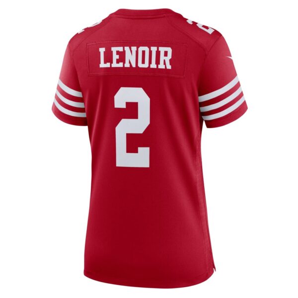 Deommodore Lenoir San Francisco 49ers Nike Women's Game Jersey - Scarlet