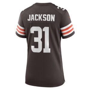 Deon Jackson Cleveland Browns Nike Women's Game Jersey - Brown