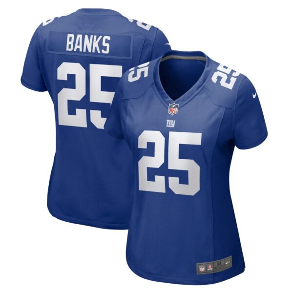 Deonte Banks New York Giants Nike Women's Team Game Jersey - Royal