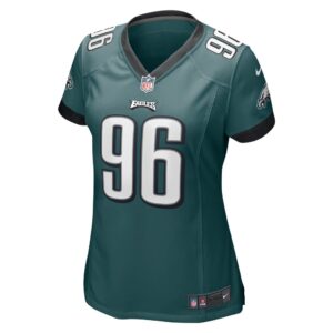 Women's Philadelphia Eagles Derek Barnett Nike Midnight Green Game Jersey