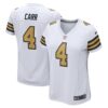 Derek Carr New Orleans Saints Nike Women's Alternate Game Jersey - White