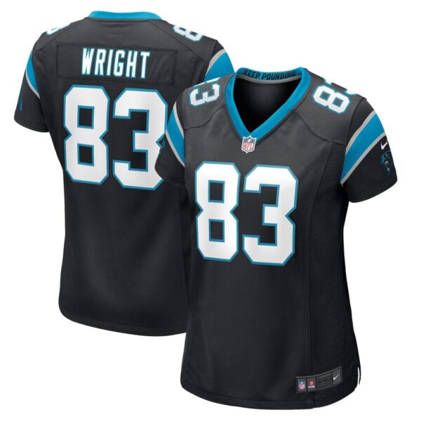 Women's Carolina Panthers Derek Wright Nike Black Game Player Jersey