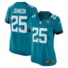 D'Ernest Johnson Jacksonville Jaguars Nike Women's Team Game Jersey - Teal