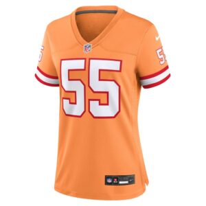 Derrick Brooks Tampa Bay Buccaneers Nike Women's Throwback Game Jersey - Orange