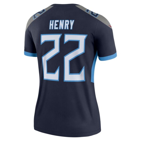 Derrick Henry Tennessee Titans Nike Women's New Legend Jersey - Navy