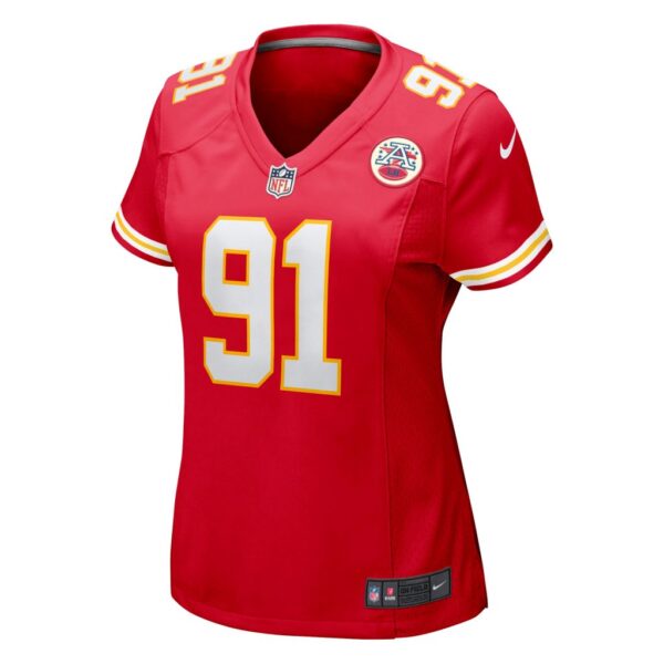 Women's Kansas City Chiefs Derrick Nnadi Nike Red Game Jersey