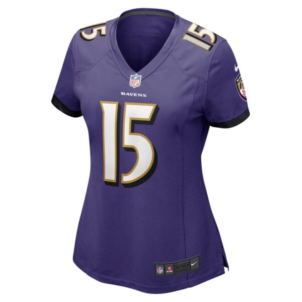 Women's Baltimore Ravens DeSean Jackson Nike Purple Game Player Jersey