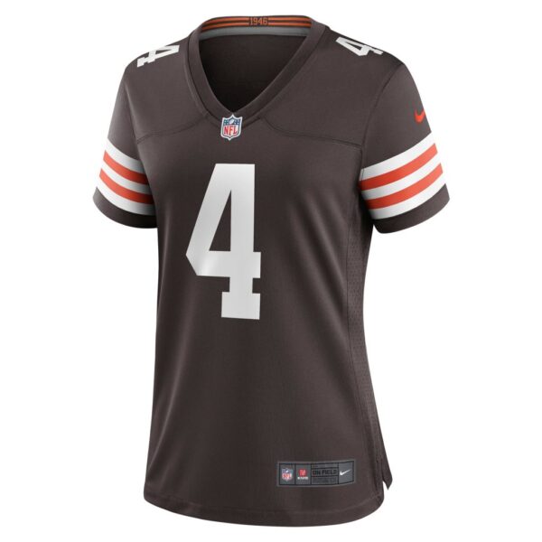 Women's Cleveland Browns Deshaun Watson Nike Brown Game Jersey