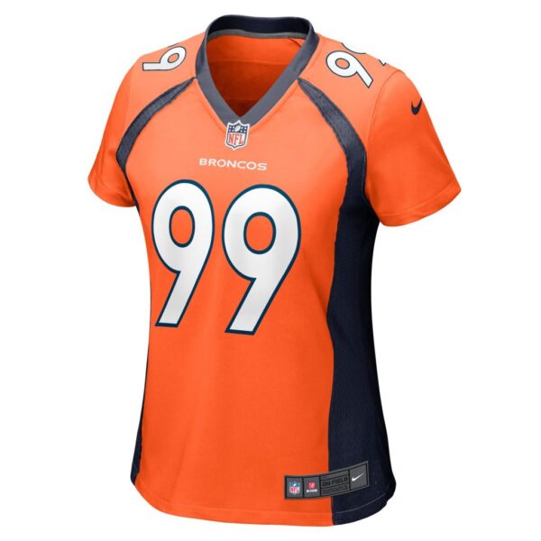 Women's Denver Broncos DeShawn Williams Nike Orange Game Player Jersey