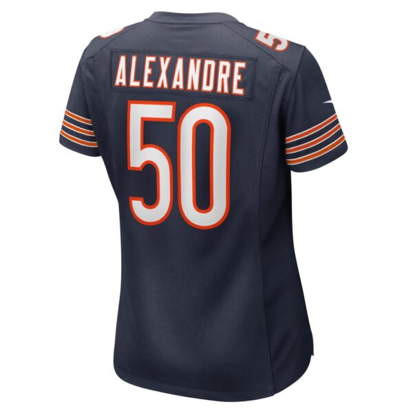 Deslin Alexandre Chicago Bears Nike Women's Team Game Jersey - Navy