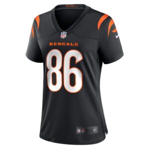 Women's Cincinnati Bengals Devin Asiasi Nike Black Game Player Jersey