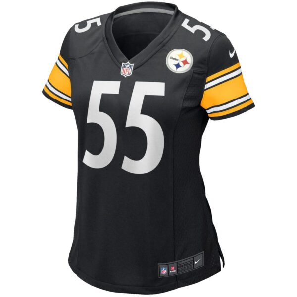 Women's Nike Devin Bush Black Pittsburgh Steelers Game Jersey