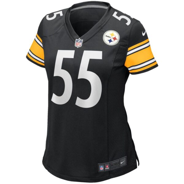 Women's Nike Devin Bush Black Pittsburgh Steelers Game Player Jersey