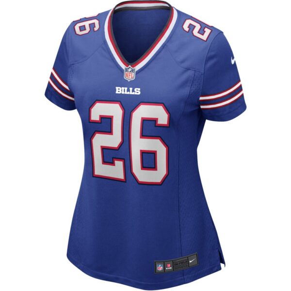 Women's Nike Devin Singletary Royal Buffalo Bills Game Jersey