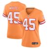 Devin White Tampa Bay Buccaneers Nike Women's Player Jersey - Orange