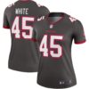 Women's Tampa Bay Buccaneers Devin White Nike Pewter Alternate Legend Jersey