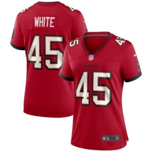 Women's Tampa Bay Buccaneers Devin White Nike Red Game Jersey