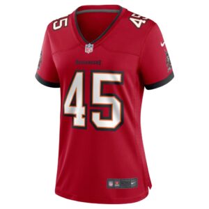 Women's Tampa Bay Buccaneers Devin White Nike Red Game Jersey